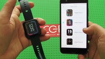 Pairing Kospet Magic 3 Smartwatch with smartphone using Da Fit Android application