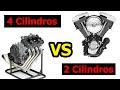 2 cilindros vs 4 cilindros en motos ¿Diferencia, ventajas?