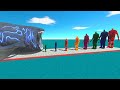 Kaiju Universe vs 10 Levels of Same 5 Color Colossal Titan – ARBS Size Comparison