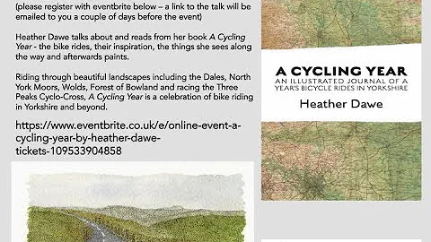 Heather Dawe talks about her book A Cycling Year