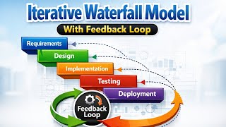 Iterative Waterfall Model Explained | SDLC with Phases & Diagram | Software Engineering