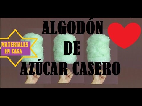 Video: Cómo Hacer Algodón De Azúcar En Casa