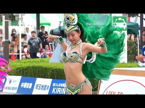 ブロコ シズオカ 美人ダンサー 静岡サンバフェスティバル代表チーム 草加よさこいサンバ Youtube