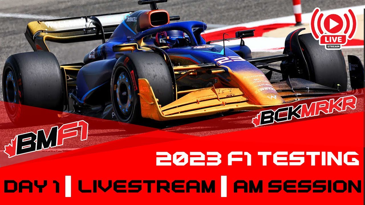 2023 F1 Pre-Season Testing Watchalong Day 1, AM Session Live Timing and Commentary