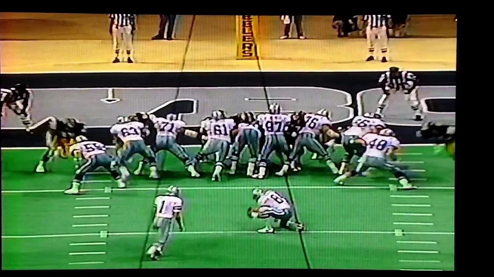 1991 Pittsburgh@Dalla...  Irvin 66yd TD pass from Beuerlein Thanksgiving Day