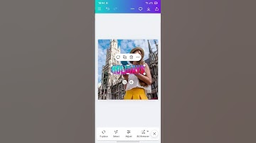 Gradient text effect in Canva #shorts #canvatutorial #canvadesign #salaamedits #gradienteffect