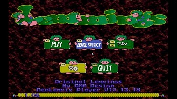 Top 15 Hardest Lemmings levels from the Original game