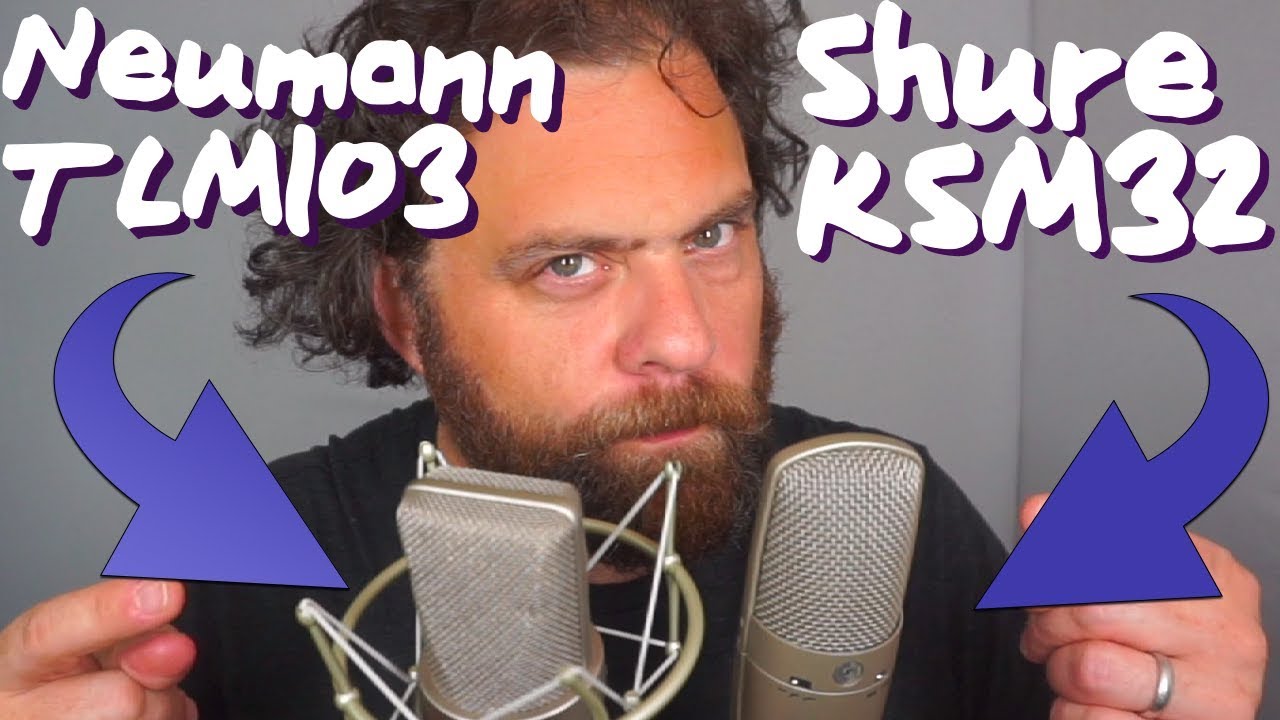 MIC Shootout: Shure KSM32 vs Neumann TLM103