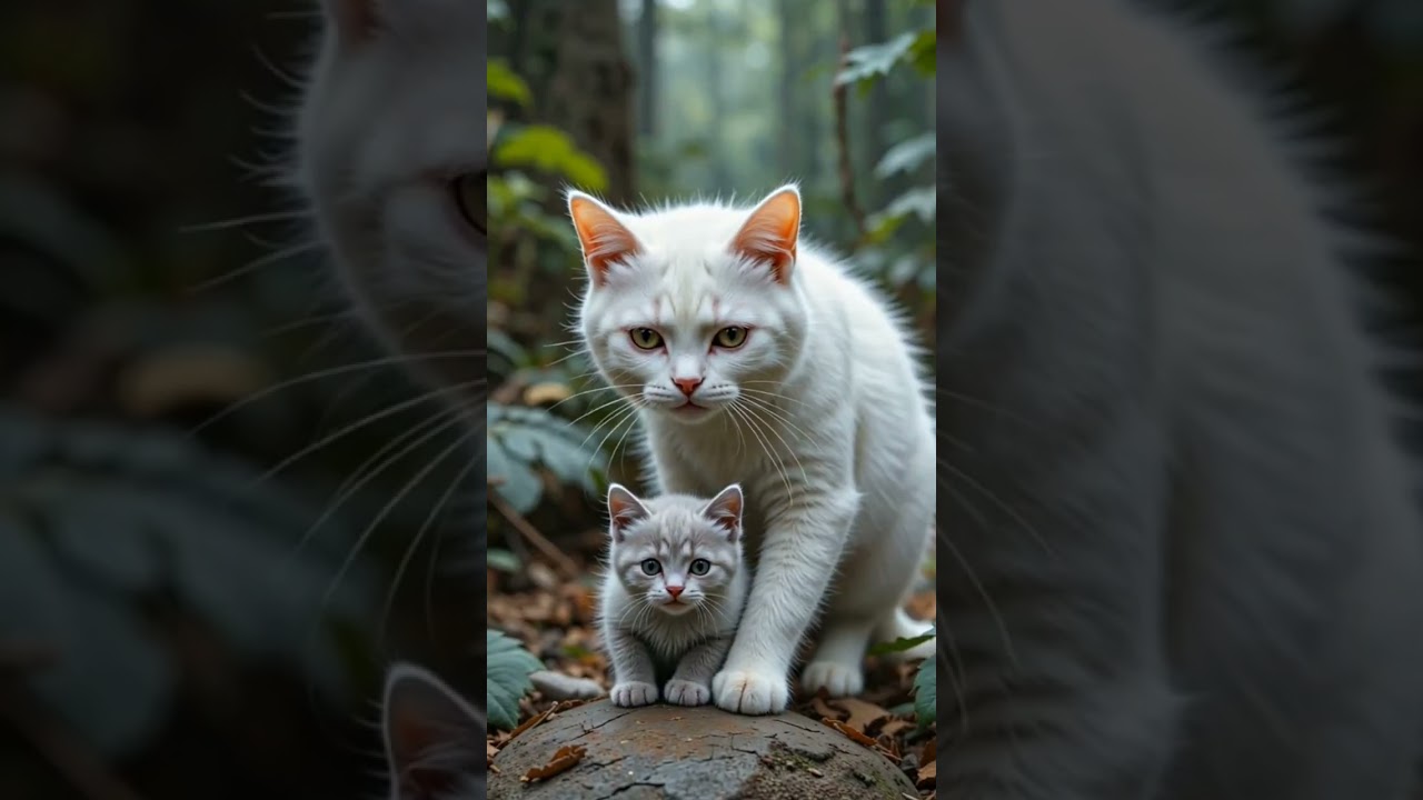 "Hardworking Mama Cat - An Emotional Story of Sacrifice for Her 