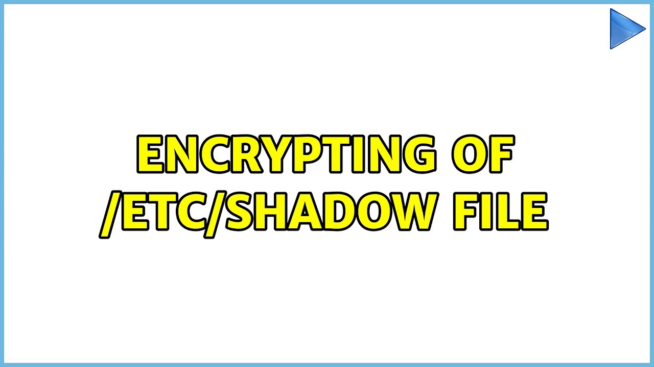 Etc shadow