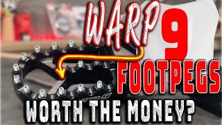 Warp 9 FootPegs - Are the WORTH THE MONEY?