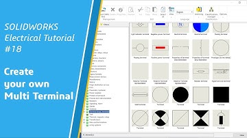 Bài 17: Thiết kế tủ điện với SOLIDWORKS Electrical - Create Multi Terminal