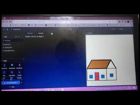To make simple home using python Turtle - YouTube