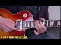 Joe Bonamassa's Pentatonic Sequences 03 repeating licks