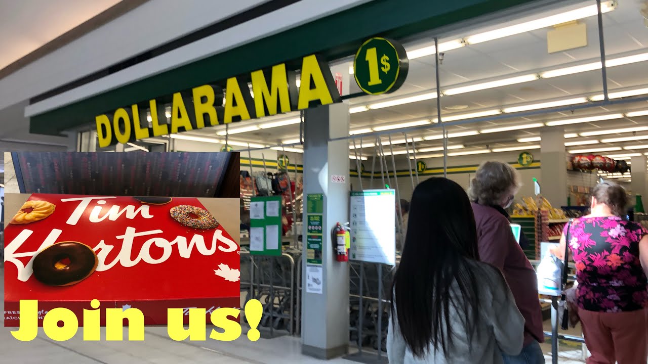 Exploring Dollarama inside Garden City Mall Coffee at Tim Hortons