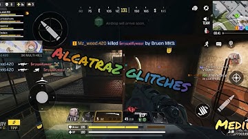 Alcatraz Glitches Cod Mobile