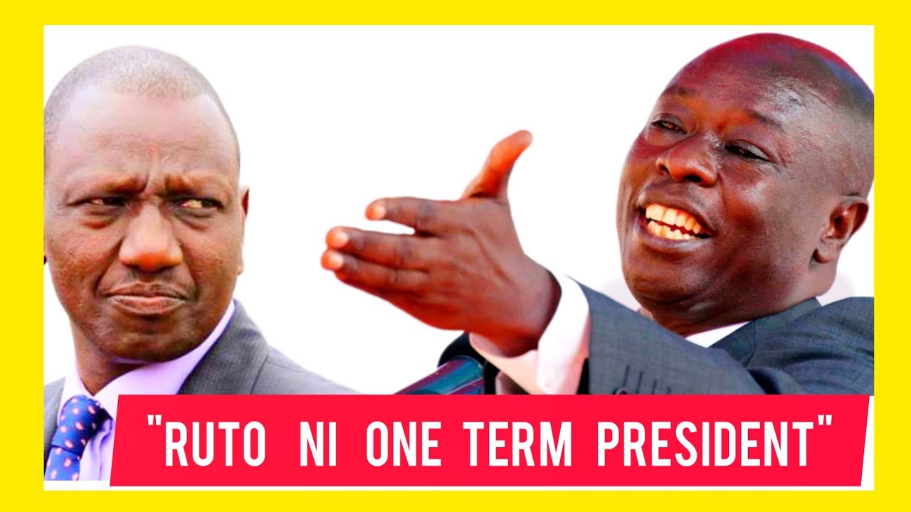 RUTO NI ONE TERM PRESIDENT~ANGRY GACHAGHA FIRES BACK RUTO - YouTube