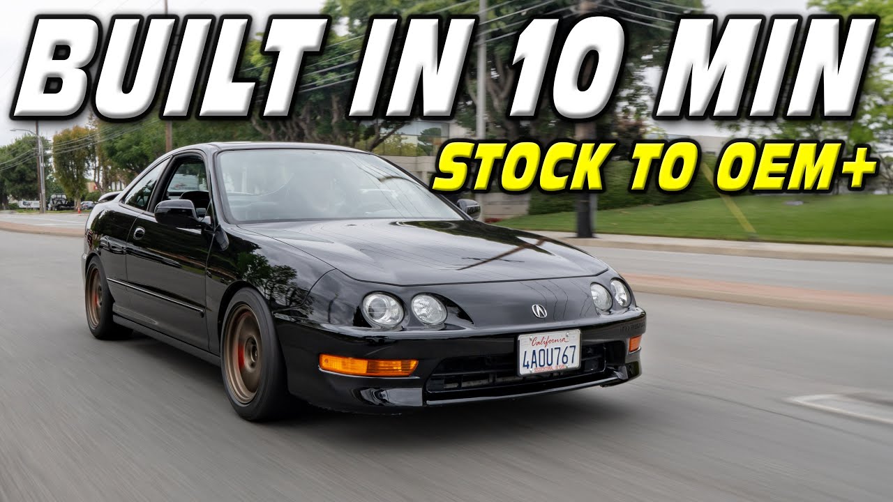 Acura Integra GSR Saved From the Junkyard!