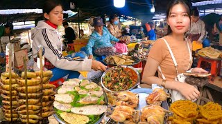 Cambodian Street Food - Delicious Grilled Chicken, Fish, Frogs, Bee, Snail & More @ Countryside
