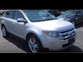 *SOLD* 2012 Ford Edge Ecoboost Limited Walkaround, Start up, Tour and Overview