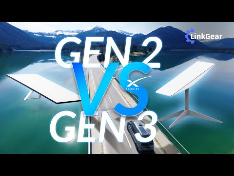 Ultimativer Vergleich Starlink 3. Generation vs Starlink 2. Generation