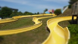 Rapids Water Park - Old Yellar (Classic Mat Racer Waterslide) Onride POV