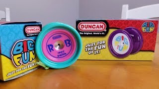 Duncan Big Fun YoYo Unboxng and Review.