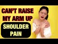 Shoulder Pain When I Raise My Arm Up? Secrets to Heal Pain!