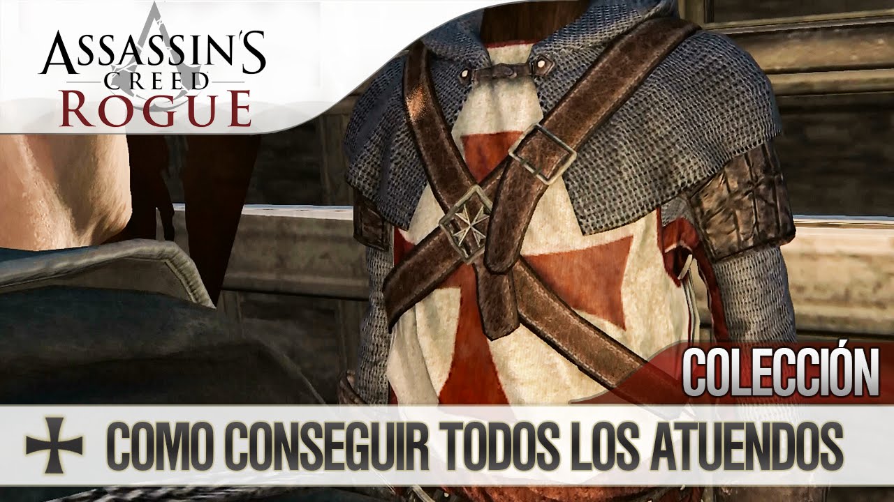 Assassin's Creed Rogue | Todos los Atuendos / Trajes Desbloqueables | Cómo conseguirlos | All Outfit