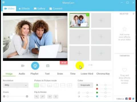 How to use ManyCam RTMP to broadcast live on the Web