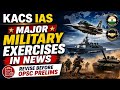 Major Military Exercises in News | OPSC Prelims Sure Shot | OAS Prelims Exam | Odisha Civil Service