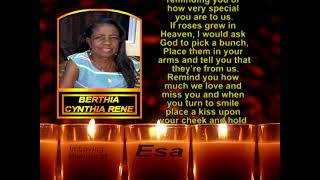 Berthia Cynthia Rene Memorial