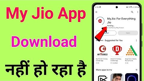 my jio app download nahi ho raha hai | my jio app install nahi ho raha hai | my jio app