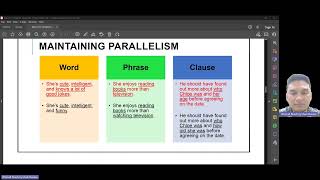 Details Parallel Structures Guide