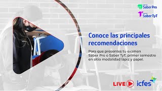 Conoce las principales recomendaciones para aplicar tu examen Saber TyT o Saber Pro