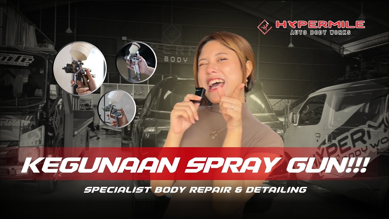 Banyak Yang Gak Tau!! Ternyata Ini Fungsi & Kegunaan Spray Gun!!