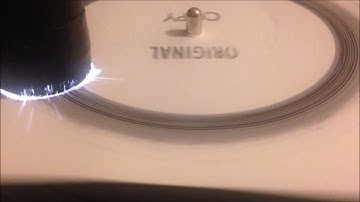 Original Copy Demo New Max/MSP and Arduino Setup.  Not your average Technics 1210s!