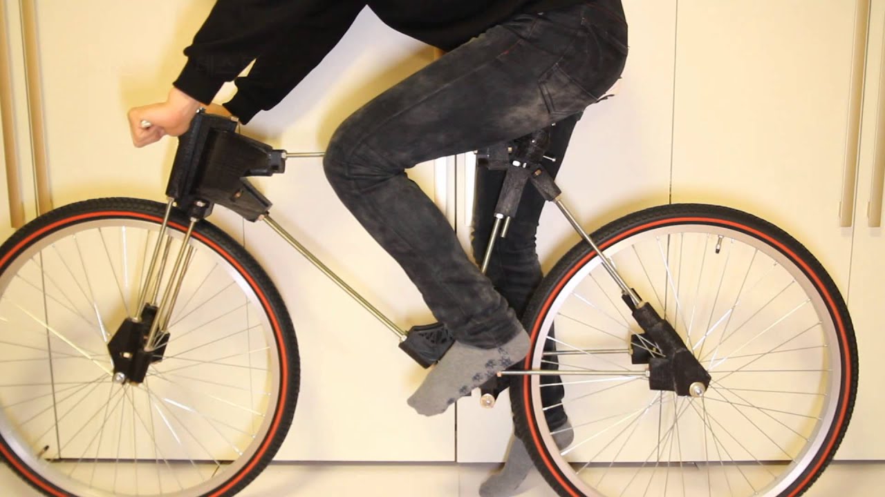 3D printed ridable Bike