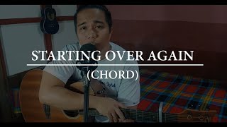 starting over again - chords
