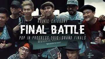 Salt vs Tomato | Rookie Cat Finals | Pop In Progress 2016: Grand Finals | RPProductions