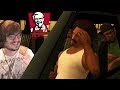 Мэддисон играет в GTA: San Andreas и заказывает все меню в KFC