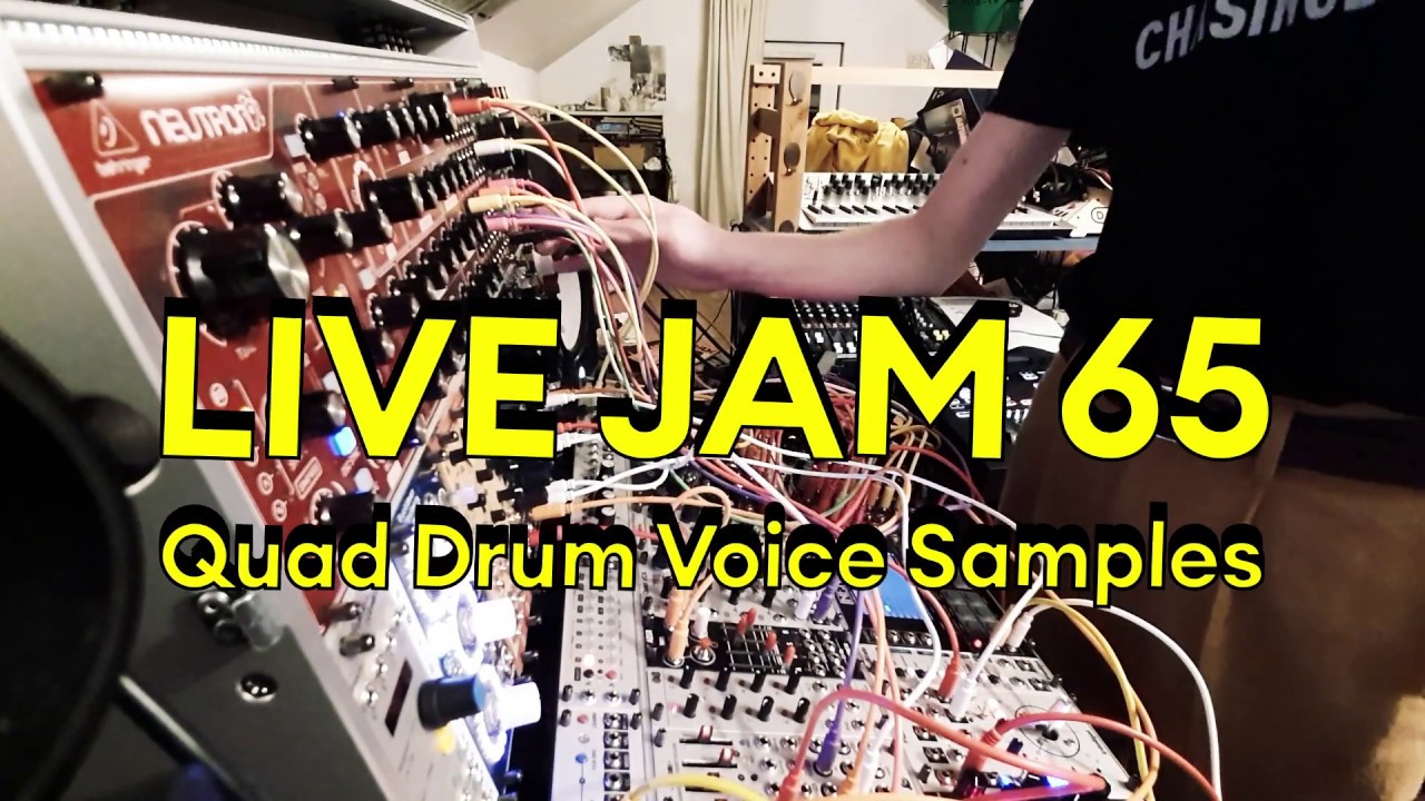 QUAD DRUM VOICE Samples // LIVE JAM 65 YouTube
