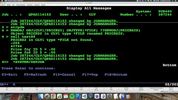 Coding in RPG (IBM i/AS400). How to detect SQL execution errors in our RPG programs.