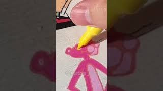 -Pink Panther- Custom Cartoon Network Skateboard Using Posca Markers