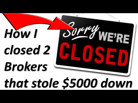 How YouTube helped me to close 2 Scam Forex Brokers who stole my $5000 account in only 3 minutes.
