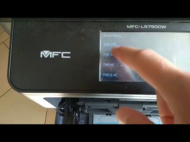 Brother MFC-L5750DW Toner Reset - YouTube