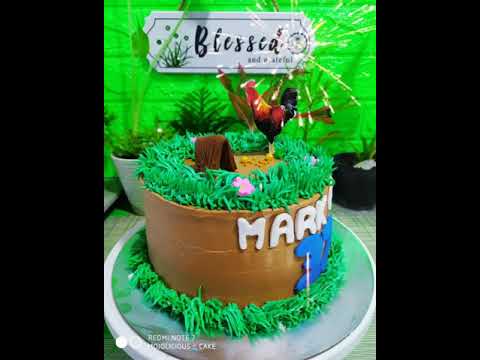 Rooster Sabong Cake Youtube