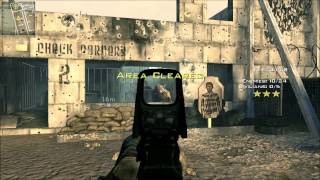 Call of Duty Modern Warfare 2 - gameplay Alpha - The Pit
