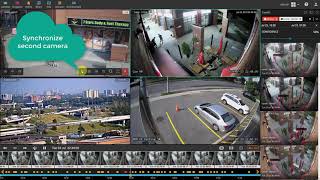 Drag and drop cameras events | 3dEYE Cloud Video Surveillance Platform