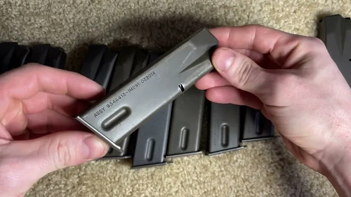 Beretta M9 military surplus magazines